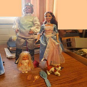 Retired 19/99 Rare The Prince & The Pauper Erika the Prince Kelly & Tommy